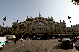 パリ北駅写真