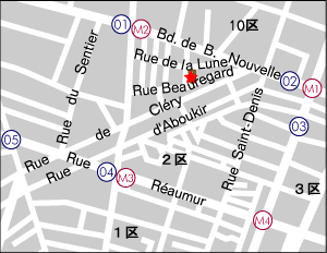 ノートルダム・ドゥ・ボンヌ・ヌーベル教会地図