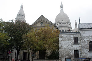 サン・ピエール・ドゥ・モンマルトル教会写真